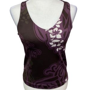 Athleta Sports Tank Top Purple & Brown
